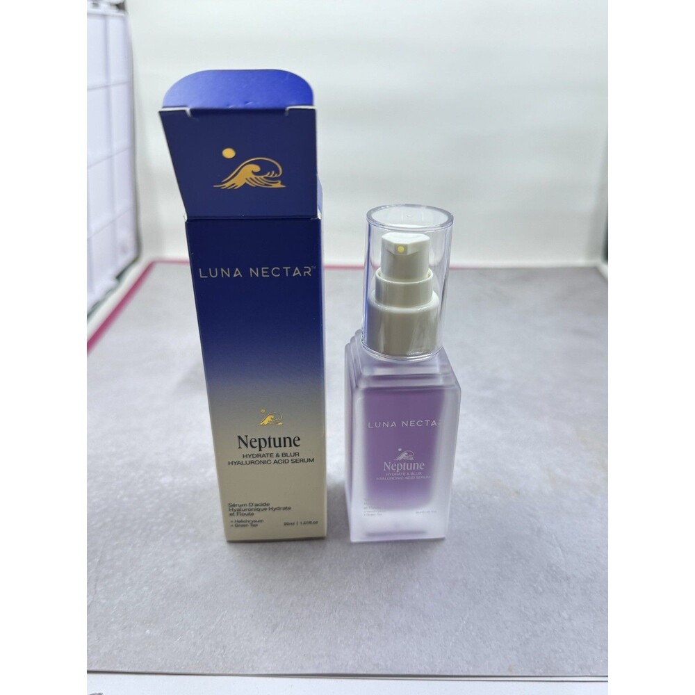Luna Nectar Neptune Hydrate & Blur Hyaluronic Acid Serum 1.01 fl oz